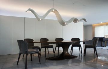 AURA KC 049 - LED fiberglass pendant lamp by KARPA - view 5