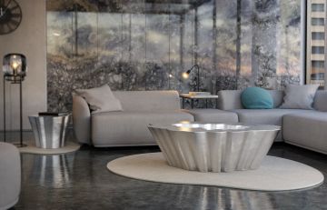 GAIA K1081 - Glass-fibre coffee table by KARPA - view 4