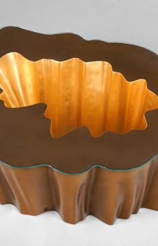 GAIA K1081 - Glass-fibre coffee table by KARPA - view 6