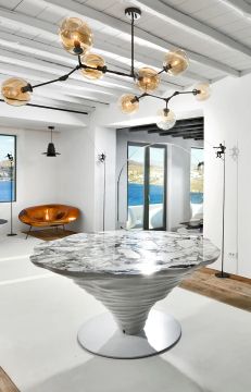 KENYA K1380a - Round brass table by KARPA - view 6