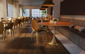 IVY K2007 - Round dining table by KARPA - view 3