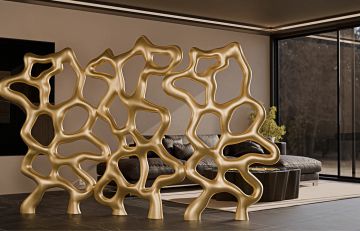 ROOTS K1368a/b - Fiberglass room divider by KARPA - view 4