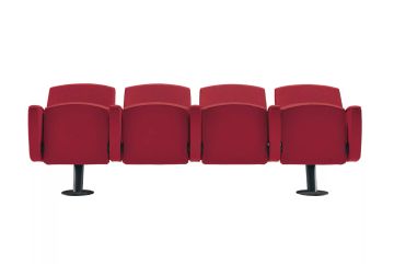 Kadenza - Upholstered beam seating for conference room by Kastel - view 3