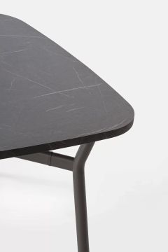 Kairos - Table h.74 cm with rounded square top by Kastel - view 4