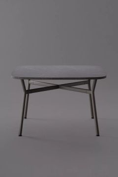 Kairos - Table h.74 cm with rounded square top by Kastel - view 9