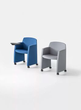 KLIPP - Folding training chair with armrests by Kastel - view 4