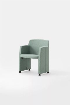 KLIPP - Folding training chair with armrests by Kastel - view 5
