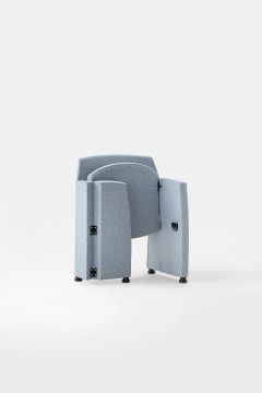 KLIPP - Folding training chair with armrests by Kastel - view 6