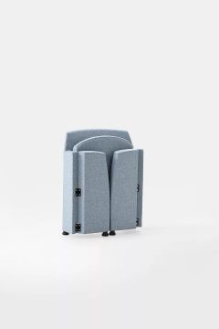 KLIPP - Folding training chair with armrests by Kastel - view 7