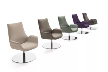 Kriteria Waiting - Upholstered armchair by Kastel - view 6