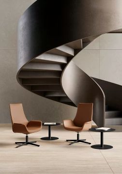 Kriteria Waiting - Upholstered armchair by Kastel - view 2