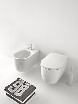 NOLITA 5314 - WALL HUNG WC NORIM 55 by Kerasan - view 4