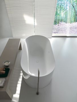 BATHTUBS 7433 - Oval polymineral bathtub G&M by Kerasan - view 3