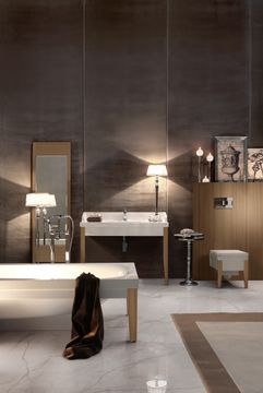 BATHTUBS 3950-918947 - Bath-tub with darkened ash legs by Kerasan - view 5