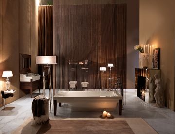 BATHTUBS 3950-918947 - Bath-tub with darkened ash legs by Kerasan - view 2
