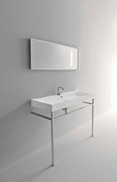 CENTO 3534-9123 - Washbasin 120x45 with free standing unit by Kerasan - view 2