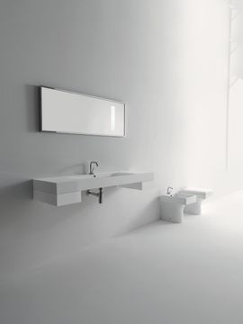 CENTO 3535 - Washbasins 140x45 by Kerasan - view 2