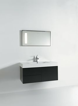 CENTO 3550 - Washbasin 100x45 by Kerasan - view 3