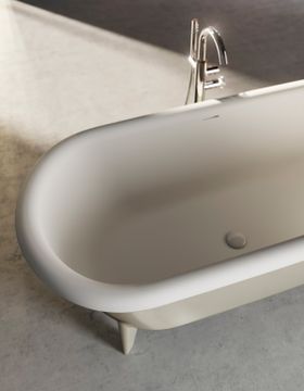 BATHTUBS 7481 - BELROSE Freestanding bathtub in solid surface 170x80 cm by Kerasan - view 3