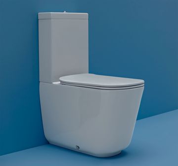 TRIBECA 5117-3781 - Close coupled wc pan by Kerasan - view 3
