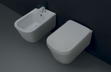 TRIBECA 5125 - Close coupled bidet by Kerasan - view 4