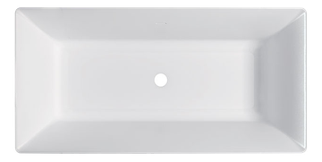 BATHTUBS 7434-7435 - Rectangular polymineral bathtub G&M by Kerasan - view 2