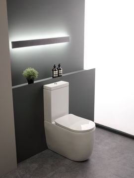 NOLITA 5317 - Close coupled wc pan Norim Noise Clean by Kerasan - view 4