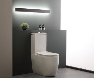 NOLITA 5317 - Close coupled wc pan Norim Noise Clean by Kerasan - view 3