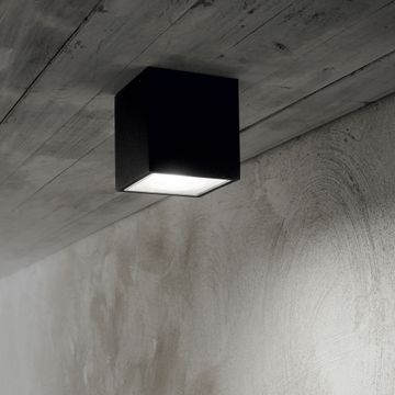 TECHO PL1 D15 SQUARE NERO by Ideal Lux - view 2