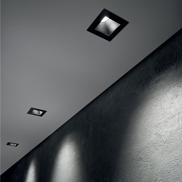 DYNAMIC CORNICE QUADRATA NERO by Ideal Lux - view 2