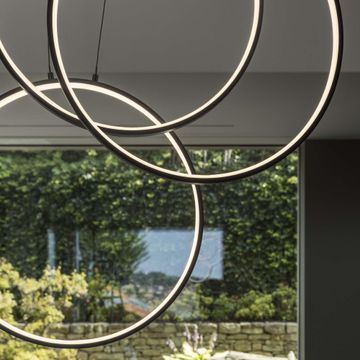 FRAME SP CERCHIO NERO 3000K by Ideal Lux - view 5
