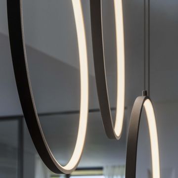 FRAME SP CERCHIO NERO 3000K by Ideal Lux - view 6