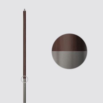 Cylindrical wooden pole by iGuzzini - view 5