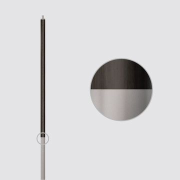 Cylindrical wooden pole by iGuzzini - view 7