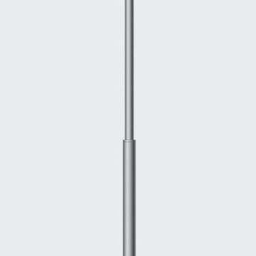 Tapered pole buried/with plate by iGuzzini - view 2