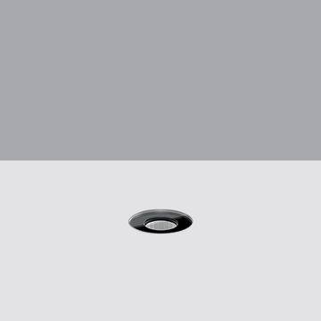Light Up Orbit - body in stainless steel / all glass flush mounted by iGuzzini - view 2