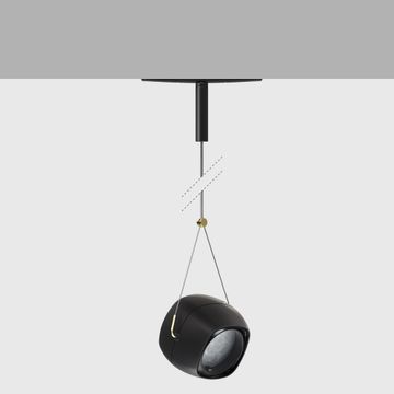 Newfo pendant for Superrail track Ø116 mm by iGuzzini - view 6
