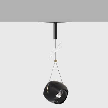 Newfo pendant for Superrail track Ø116 mm by iGuzzini - view 2
