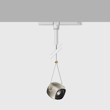 Newfo pendant for Mains Voltage track Ø88 mm by iGuzzini - view 3
