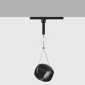 Newfo pendant for Mains Voltage track Ø116 mm by iGuzzini - view 6