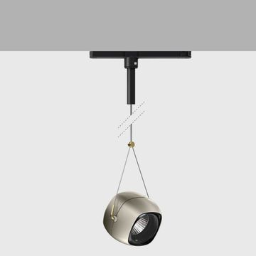 Newfo pendant for Mains Voltage track Ø116 mm by iGuzzini - view 4