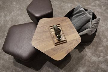 Pentagono footstool by Jori nv - view 2