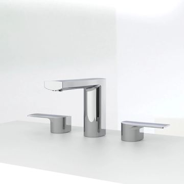 Arch 2 Series - Two-Handle Basin Faucet (Lead-Free Brass) by JUSTIME - view 3