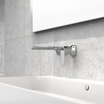 Arch 2 Series - Wall-Mounted Basin Mixer by JUSTIME - view 5