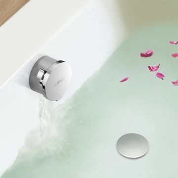 Still One Series - Bath Mixer W/Pop-Up Waste & Overflow & Elbow Connectors & 60cm Braided Hoses by JUSTIME - view 4