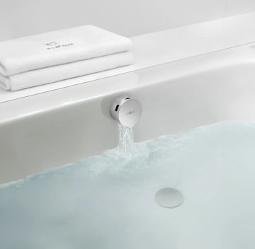 Still One Series - Bath Mixer W/Pop-Up Waste & Overflow & Elbow Connectors & 60cm Braided Hoses by JUSTIME - view 3