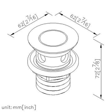Bathroom Accessories - Turn-Over Drain With Overflow by JUSTIME - view 5