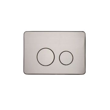 Concealed Cistern Toilet - Flush Plate (Stainless Steel) With Set Screw by JUSTIME - view 2