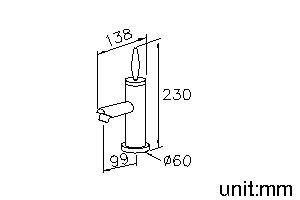 Candle Series - Basin Faucet by JUSTIME - view 5