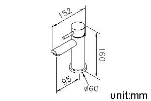 Candle Series - Basin Faucet (Stainless Steel) by JUSTIME - view 5